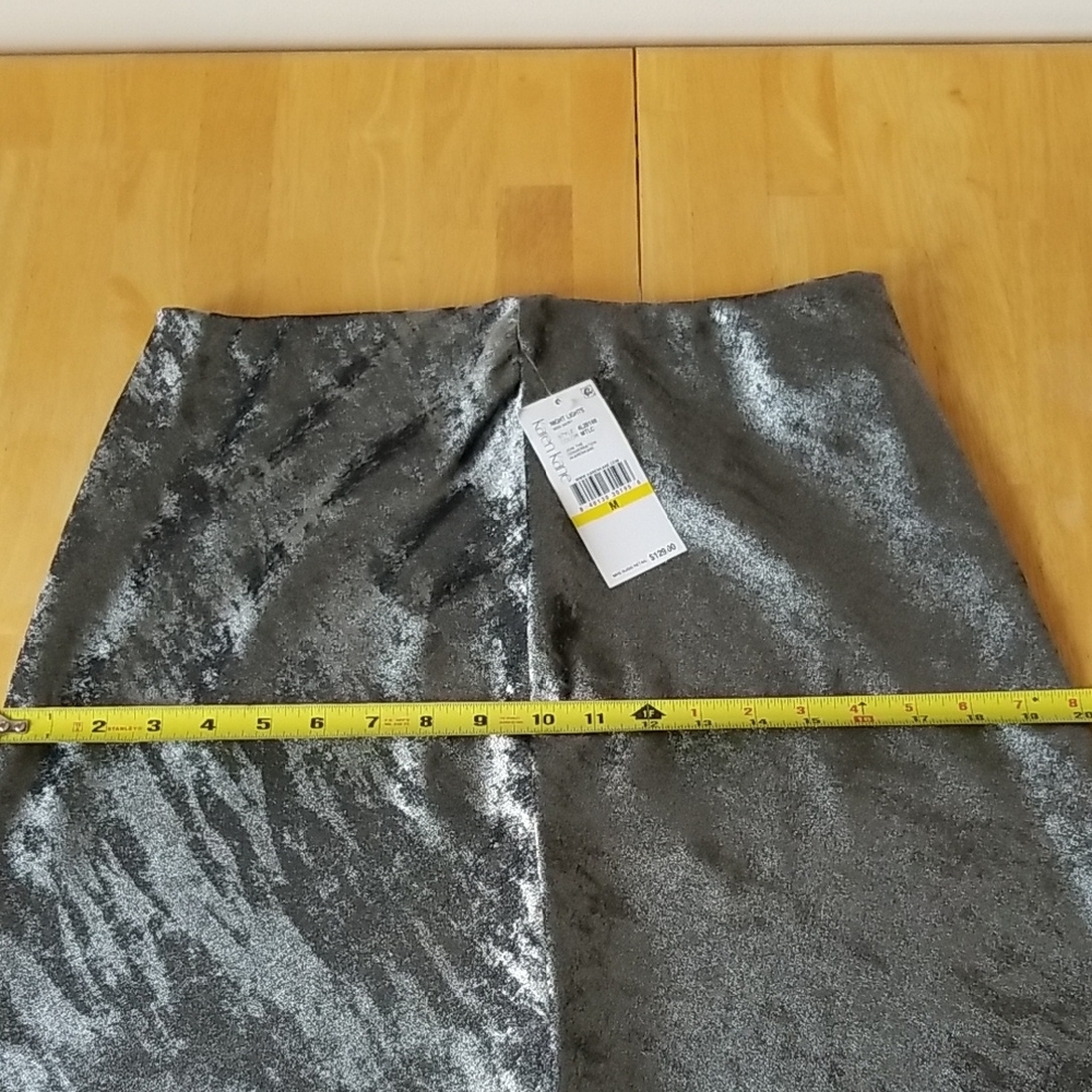 Karen Kane Night Lights Metallic Midi Skirt - Picture 14 of 15
